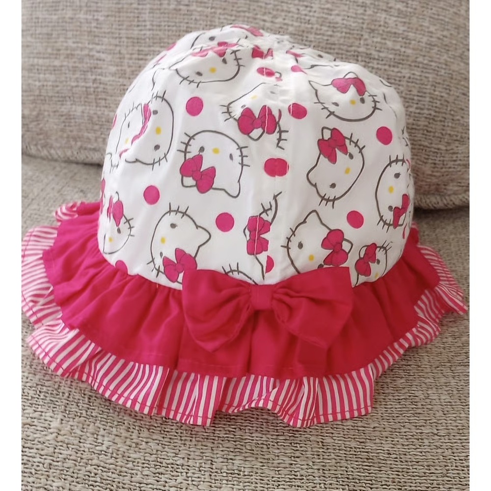 Hello Kitty Infant/Toddler Sanrio‎ Bucket Hat Sunhat AOP Pink
